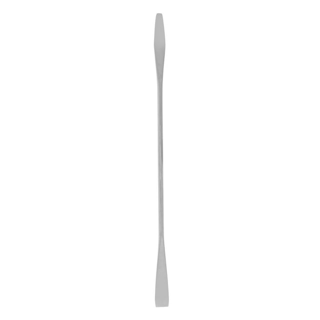 Unique Bargains 1 Pc Espátula para Base Herramienta Duradera de Mezcla de Base 5.91" Tono Plateado