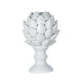 thumbnail image 2 of A&B Home White Ceramic Artichoke for Tabletop Decoration 5.5" x 5.5" x 9.1", 2 of 10