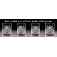 thumbnail image 2 of Donlevy Irish Coat of Arms Old Fashioned Tumblers - Set of 4, 2 of 2