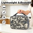 thumbnail image 2 of GYEUKHAM Kids Insulated Lunch Bag,Durable School Lunch Box with Shoulder Strap & Bottle Holder,Water-Resistant Thermal Cooler Tote for Boys & Girls,Digital Camo, 2 of 8