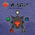 thumbnail image 3 of CafePress - Magic Mana Symbols T Shirt - Womens Tri-blend T-Shirt, 3 of 4