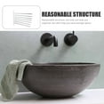 thumbnail image 3 of Shisuyan Bathroom Organization Towel Rack Silver 1 Set 10.8X8.3X2 In, 3 of 8