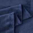 thumbnail image 5 of Fleece Throw Blanket Twin - Plush Fuzzy Flannel Blanket Navy Blue for Twin Size Bed, Super Soft Warm Blanket for Sofa and Couch, Fluffy Blanket 60x80 Inches, 5 of 6