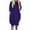Purple, variant on ICHUANYI Womens Fashion Pocket Loose Dress Crew Neck Casual Plus Size Long Dresses Fall Winter Clothing 2023