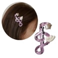 thumbnail image 2 of Osdhezcn Delicate Star Wing Music Theme Hair Clip Multiuse Acrylic Hairpin For Women Girl, 2 of 16