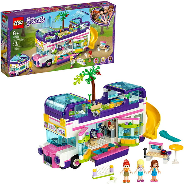 LEGO Friends Friendship Bus 41395 Heartlake City Playset Building Kit Promotes Hours of Creative Play, New (778 Pieces) - Walmart.com