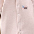 thumbnail image 5 of 18-24 Months Toddler Infant Print Rompers,Cute Cartoon Long Sleeve Baby Jumpsuit,Soft Warm Fall Winter Unisex Onesie for Infant Boys Girls 12 18 24 Months 2T 3T,Pink, 5 of 6