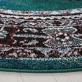 thumbnail image 3 of SAFAVIEH Vintage Hamadan Pascal Oriental Area Rug, Green/Black, 6'7" x 6'7" Round, 3 of 8