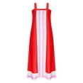 thumbnail image 6 of Kaemgyyd Sundresses for Women Fashion Stripes Sleeveless Casual Loose Midi Dress Square Collar Flowy Tank Dresses for Beach Vaction, 6 of 7