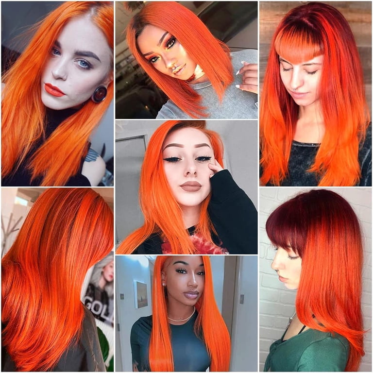 22 inch Colored Hair Extensions, Multi-colors Party  display picture 1