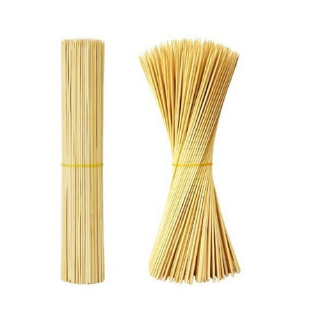 

OUNONA 200Pcs Barbecue Skewers Bamboo Skewers Food Skewer Sticks Skewers for Grilling BBQ Bamboo Skewers