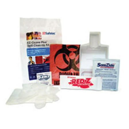 WP000-PT 17121 17121 Spill Kit EZ Cleans Plus Clean Up Biohazard Disinfectant Ea Safetec Of America (Best Mark Up Products)