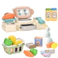 thumbnail image 1 of Pretend Play Toy Set: Funny Interactive Cash Register Toy Supermarket Playest, 1 of 10