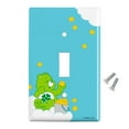 thumbnail image 2 of Care Bears Good Luck Bear Plastic Wall Decor Toggle Light Switch Plate Cover, 2 of 4