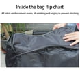 thumbnail image 4 of Canvas Duffle Bag for Travel - Heavy Duty Overnight Weekender Gear Bag with Shoulder Strap - Multipurpose Luggage for Men Camping, Hiking, Gym, Moving, and Outdoor Storage, 4 of 6