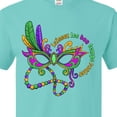 thumbnail image 4 of Inktastic Laissez Les Bon Temps Rouler Mardi Gras Mask T-Shirt, 4 of 5