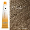 thumbnail image 3 of GK HAIR Global Keratin Permanent Hair Cream Color with 87+ Shades (3.4 Fl Oz/100ml) Nourishing & Cleansing Colors for Styling High Performance Long Lasting Natural Toner Hair Dye Tubes - Unisex, 3 of 8