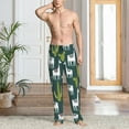 thumbnail image 5 of Mens Pajama Pants - Soft Sleep & Lounge Pants for Men, Cute alpaca Lamas cacti Cuteness Casual PJ Bottoms Pants with Pockets, 5 of 5