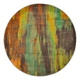 thumbnail image 3 of Unique Loom Jardin Collection Area Rug - Lilly (6' 1" Round Multi/Beige), 3 of 7