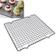 thumbnail image 5 of KDJ Stainless Steel Cooling Rack Set - Versatile Baking Grill Pan for Oven, BBQ & Kitchen - Rust-Proof Wire Grid Drip Dry Rack for Bread,Cake,Biscuit - Dishwasher Safe (185g) (grid 12.7mm), 5 of 10