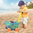 thumbnail image 2 of B Toys Wavywagon Travel Beach Buggy (Sea Blue) With 11 Funky Sand Toys Phthalates And Bpa Free 18 M, 2 of 6