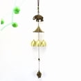 thumbnail image 2 of 2 PCS Traditional Lucky Small Wind Chimes for Outside, Wind Bell and Sympathy Leaf Wind Chimes Indoor Garden Bell, Patio, Balcony, 2 of 5