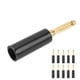thumbnail image 3 of Conector tipo banana NikouMX dorados de 4 mm y 7 pines, 3 of 8