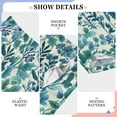 thumbnail image 6 of FORMRS Kids Pajama Pants with Pockets Size 6-8Y Boys Lounge Sleep Bottoms, Beautiful Leaves Pattern, 6 of 8