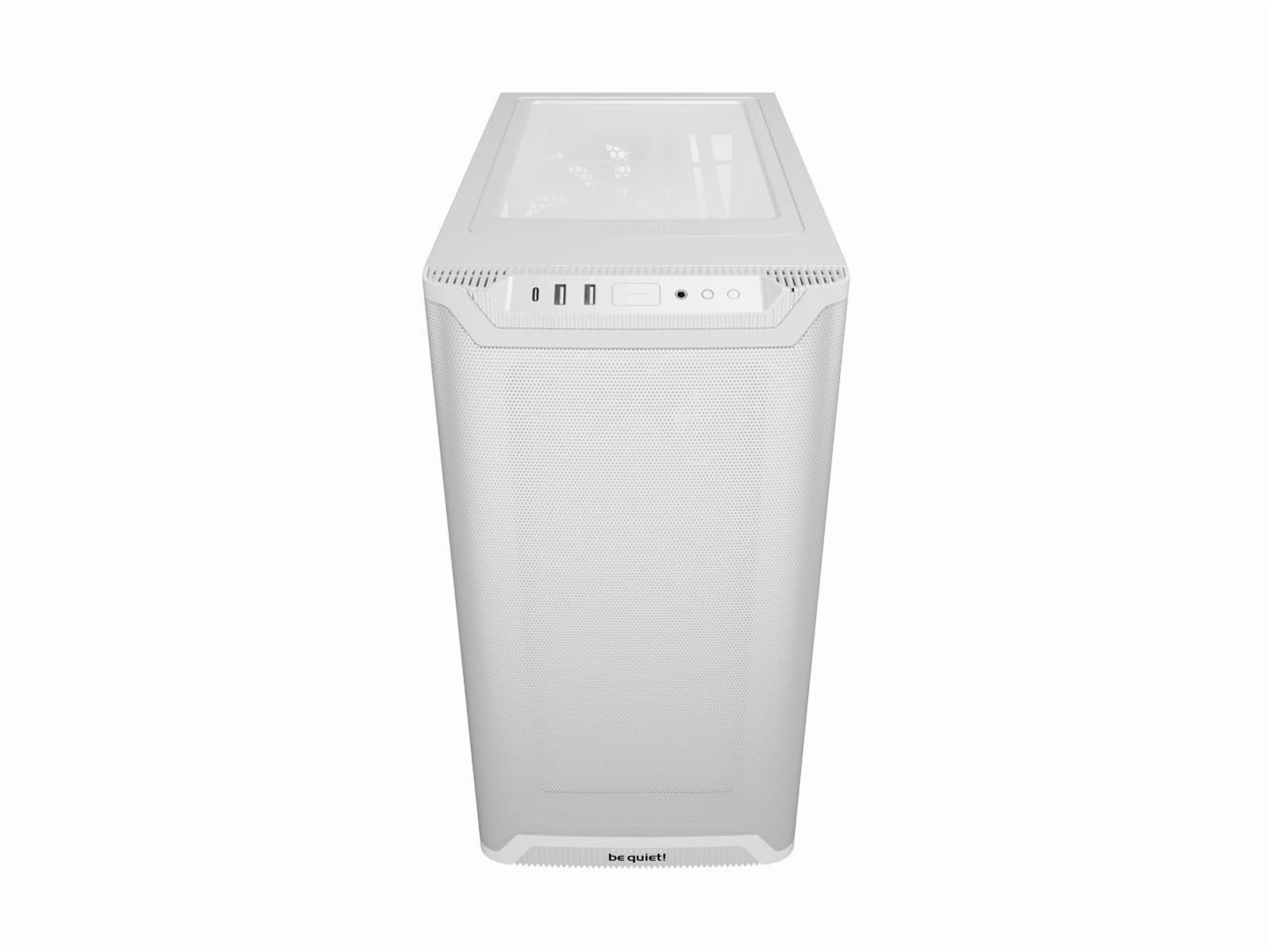 be quiet! Pure base 501 LX BGW79 White ABS / Steel / Tempered Glass Cases (Computer Cases - ATX Form)