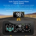 thumbnail image 3 of For All Cars M60 Car GPS HUD Speedometer Intelligent Inclinometer Off-Road Speed Display Tilt Pitch Angle Compass, 3 of 7