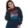 thumbnail image 5 of Freedom Don't Take It For Granite Pun Sweatshirt for Men or Women Brisco Brands S, 5 of 6