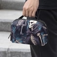 thumbnail image 2 of Skeleton Electronic Organizer Travel Case, Oxford Fabric Waterproof PC Case Cable Organizer Cord and Cable Organizer Electronic Travel Case Organizer, 5.9x9.44x3.14 in, 2 of 6
