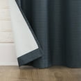 thumbnail image 6 of Sun Zero Arlo 2-Piece Textured Thermal Insulated Room Darkening Grommet Curtain Panel Pair, Navy, 40"W x 63"L, 6 of 9