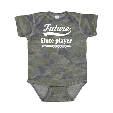

Inktastic Future Flute Player Music Gift Gift Baby Boy or Baby Girl Bodysuit