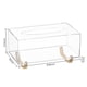 thumbnail image 3 of Funda para Caja de Pañuelos HBlife de Acrílico Transparente con Patas Doradas, 3 of 7