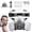 A*1set, variant on Dust Proof Integrated Respirator Mask with Filters & Goggles,Reusable Full Face Safety Mask