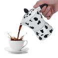 thumbnail image 1 of Coffee Percolator, Aluminium Coffee Pot Mocha Pots Small Coffee Maker Coffee Maker Coffee Brewer Coffee Machine for Home Office Cafe, 1 of 7