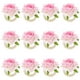 thumbnail image 2 of KAKOWELY 12 porta servilletas con rosas artificiales para bodas, decoración de mesa, 2 of 4
