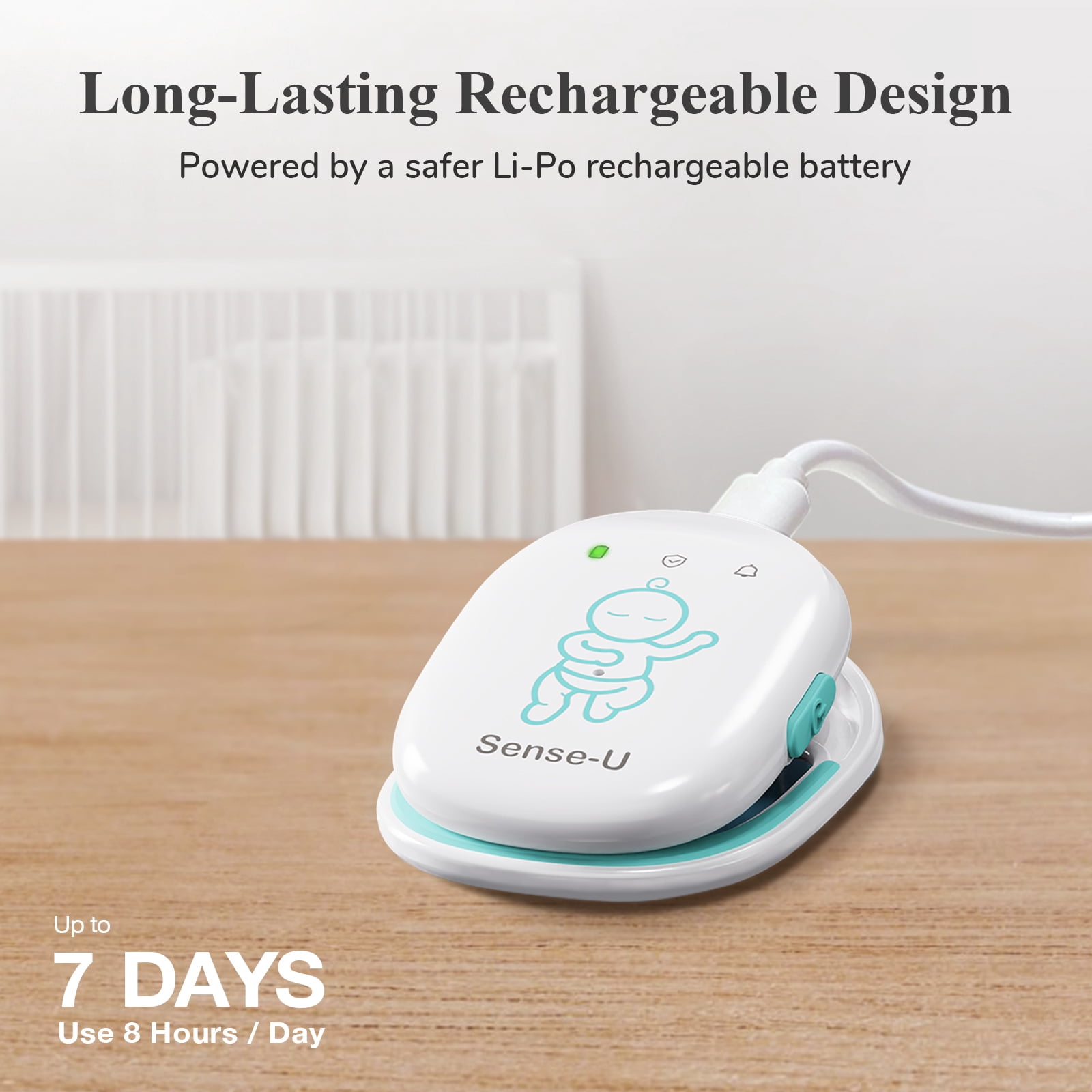 美品 Sense-U Smart Baby Monitor 3 カメラ付き スマートベビー 
