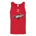 thumbnail image 2 of Wild Bobby, Ford Mustang 50 Years, Cars and Trucks, Men Graphic Tank Top, Red, 3X-Large, 2 of 4