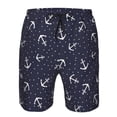 thumbnail image 3 of Fotbe Anchor Trajes de Baño Estampados para Hombre, Shorts de Verano de Secado Rápido, Ropa de Playa, Bañadores-Medium, 3 of 6