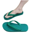 thumbnail image 4 of Women's Summer Beach Shoes Cute Indoor and Outdoor Unisex Quick-drying Non-slip Casual Comfortable Flat Holiday Flip Flops Army Green Size 35-43, 4 of 5