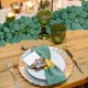 thumbnail image 5 of 86.6inches 12 Pcs In A Pack Simulation Radish Leaf Decoration Christmas Home Decoration Green Wall Hanging Decoration Mantel Tabletop Porch Decor, 5 of 6