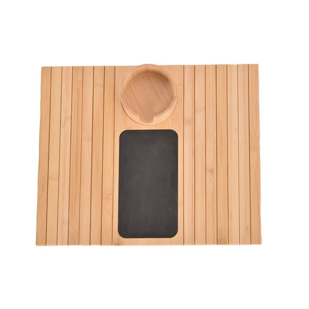 Bandeja para reposabrazos de sofá con portavasos, ajustable, de 4,5 a 14 pulgadas, organizador para brazos de sofá, antideslizante, soporte para aperitivos y bebidas, reposabrazos extraíble para