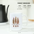 thumbnail image 5 of 15 fl oz Ceramic Mug, Muir Woods National Monument, California, Dishwasher & Microwave Safe, 5 of 5