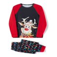 thumbnail image 3 of Christmas Pajamas for Family  Deer Tops + String Lights Pants Set, 3 of 9