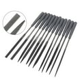 thumbnail image 4 of MYG 12pcs Needle Files for Metal Glass Grinding Trimming Deburring Special-Shaped, 4 of 9