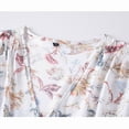 thumbnail image 4 of Fridja Robe de Vacances à Col en V pour Femmes, Manches Courtes, Robe de Plage pour Fête, 4 of 9