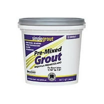 Custom Building Products  PMG381QT 1 qt. Premixed Grout  Bright White