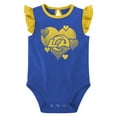 thumbnail image 4 of Girls Newborn & Infant Royal/Gold Los Angeles Rams Spread the Love 2-Pack Bodysuit Set, 4 of 5